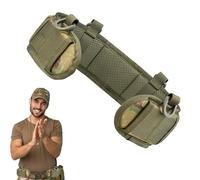 Generisch Combat Belt - Nylon Standard Waist Heavy Duty | Combat Belt with Quick Release Hiking Support Camping Stability Field Service Belt | Trail Expedition