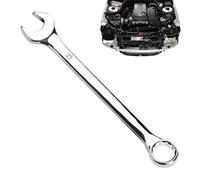 Generisch Combination Spanner | Two-Way Carbon Steel with Comfort Grip - Open-End Wrench Repair Tool | for Mechanics, Technicians, DIY, Garage, Car, Furniture, Plumbing