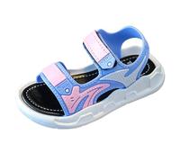 Generisch Comfortable beach sandals for boys with soft sole, ideal for active children's feet when playing on the water or sandy beach, red, 13 UK