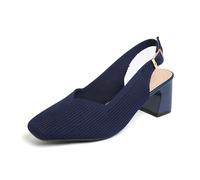 Generisch Comfortable Breathable Lightweight Women's Casual Shoes with Soft Sole for Summer Holiday Days, navy, 6 UK