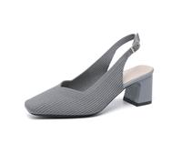 Generisch Comfortable Breathable Lightweight Women's Casual Shoes with Soft Sole for Summer Holiday Days, gray, 2/2.5 UK