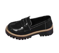Generisch Comfortable casual shoes for women with slip-on design, full toe coverage, ideal for everyday wear, perfect for any season, versatile outfits - practically stylish, black, 5 UK