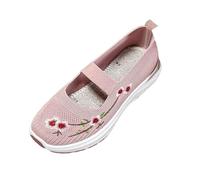 Generisch Comfortable women's casual shoes with attractive design for ultimate comfort on holiday, leisure time, meetings, work, pink, 6 UK