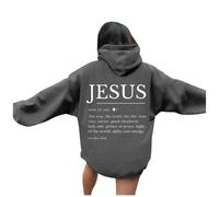 Generisch Compatible with Anchor Jacket Hoodies & Sweatshirts Long Sleeve Drawstring Hoodies Print Oversized Autumn Tops Clothing Vest, darkgray, S