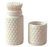 Generisch Container for cotton balls, table storage container, bathroom storage container, for home, bedroom, dressing table, apartment, dorm, counter