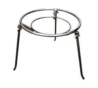 Generisch Cooking Tripod, 11.81 Inch Triangular Fire Frame, Steel Gate Thread, Foldable, Heat-Resistant Outdoor Cooking Utensils, Compatible with