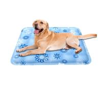Generisch Cooling Blanket for Dogs, Portable, Foldable and Washable, Sleeping Mat with Cooling Effect for Pets for Summer Indoor and Outdoor in the Car on the Patio when Travelling, in Transport Box