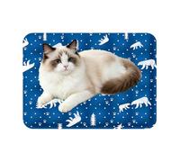 Generisch Cooling Mat, Breathable, Portable, Foldable Pad, Cool Cat Sleeping Blankets for Puppies, Kittens, Summer Days, Home, Sofa, Patio, Balcony, on the Go