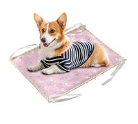 Generisch Cooling Mat for Dogs, Comfortable Pet Mat - Double-Sided Cooling Mat with Four Corner Rope for Dogs and Cats Everywhere in the Home, Garden and On the Go