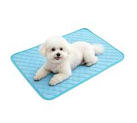 Generisch Cooling Mat for Dogs, Washable, Breathable, Portable and Foldable, Cool Sleeping Pillow for Puppies, for Puppies when Travelling in Hot Weather in the Car, on the Patio and on the Balcony