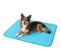 Generisch Cooling Mat for Dogs - Washable, Breathable, Portable Ice Silk, Cooling Blanket for Dogs | For Sofa, Bed, Floor, Transport Box, Car Seat, Kennel, Small, Medium and Large Breeds