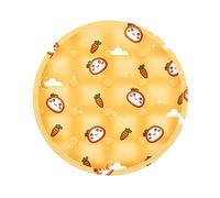 Generisch Cooling Mat for Pets - Cooling Mat | Waterproof Round Portable Sleeping Mat for Small Animals in the Home and on Car Trips for Kittens Puppies and Rabbits