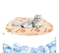 Generisch Cooling Mat for Pets, Summer Cats Rest Pad, Cooling Mat for Puppies, Suitable for the Living Room, Bedroom, Windowsill, Road Trip, Holiday Travel and Car Seat