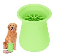Generisch Coppa Per La Pulizia Delle Zampe Del Cane - 9 x 9 x 12.5 cm Silicone Lavapiedi 100 g | Con Aghi Massaggianti, Portatile Per Passeggiate Viaggi Casa Campeggio, Accessorio Igienico