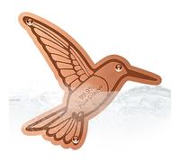 Generisch Copper Bird Bath, Portable Safe Bowl, Outdoor Cleaning Dish, Garden Yard Patio Balcony, Backyard Ground Pond Home House, Decorative Accessory for Birds, Pets, Families, 35 g