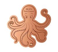 Generisch Copper Disc for the Bird Bath | All Year Round Decorative Water Purification - Sea Animal Copper Cleaning Disc | For Mum Gardener Nature Lovers Outdoor Garden Pond Patio and Park