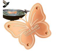 Generisch Copper disc for the bird bath, safe animal shaped cleaning, cleaning disc for the bird bath - in the garden, on the yard, on the balcony, lawn, the meadow and in the