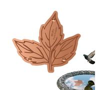 Generisch Copper Plate for Bird Bath, All-Year Cleaning Plate, Bird Bath Cleaner, Bird Bath Cleaning Disc, for Backyard, Courtyard, Garden, Yard, Patio, Lawn, Meadow and Outdoor Bathing
