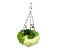 Generisch Coral Fleece Bird Cuddle Cave - Soft | Hammock For | The Budgie | Warming Sleeping Nest For Use In The Cage For And Birds