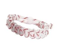 Generisch Cord Bracelet | Hand-Woven Bracelets - Baseball Jewellery Graduation Gift Memory for Girls Teens School Travel Festival Sports Everyday Son