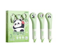 Generisch Correction Tape - Pack of 3 Cute Panda, Soft Erase, Cute Smudge-proof Correction Tape for Students, Teachers, Schools, Offices, Classrooms, Desks