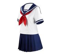 Generisch Cosplay Per Ragazze - Uniforme Con Gonna A Pieghe Della Scuola Giapponese Uniforme Cosplay Per Ragazze Con Gonna A Pieghe Della Scuola Giapponese