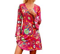 Generisch Costume Carnival Women's Gothic Halloween Steampunk Tops Renaissance Dresses, 50s Medieval Dress, Retro Cocktail Dress Women Party Dress for Cocktail Cosplay Party