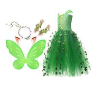 Generisch Costume Sets for Girls Birthday Cosplay Outfit with Wings