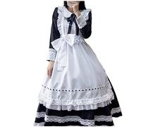 Generisch Costume Skirt Body Halloween Costume Stage Dress Costume Oktoberfest Sculpture Women's Dress Gothic Dress Sexy, black, XXL