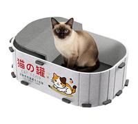 Generisch Cosy Cat Nest Bed Made of Soft Felt - Kitten Felt Nest Sofa | Kitten Resting Cave - for Indoor Sleeping Play Relaxing Living Room