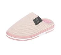 Generisch Cosy house slippers for women, comfortable winter slippers, warm cotton slippers with thick soles, ideal women's leisure slippers for, pink, 8.5 UK
