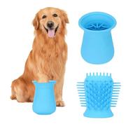 Generisch Coupe Nettoyante Pour Pattes De Chien Silicone 9 x 9 x 12.5 cm Accessory De Nettoyage Ergonomique with Picots, Bain Pieds Chien, Massage, Randonnée, Voyage, Maison, Facile Et Pratique