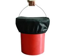 Generisch Cover for feed buckets, protective, elastic and waterproof, robust cover for horse buckets, for riders, livestock keepers, farms, pastures and outdoor boarding facilities
