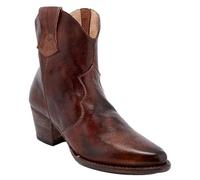 Generisch Cowboy Boots Women's Cowboy Boots Biker Boot Western Boots Dress Western Shoes Casual Long Shaft Elegant Chunky Block Heel Lace Toe Long Shaft Boots Ankle Boots Breathable, coffee, 5 UK