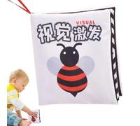 Generisch Crinkle Books for , Books for - Colourful Soft Fabric Book for Soft Books, Books, Crinkle Books for 9 Months Old, Improve Observation, Memory and Awaken