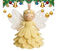 Generisch Crochet Set - Creative Visual Charm, DIY Ornament Crochet Kit, Christmas Tree Hanging Decorations | For Party, Art Lesson, Tree, Window, Christmas, Birthday, Women, Teenag