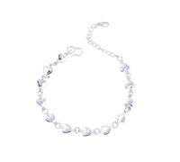 Generisch Cuban Bracelet for Cute Link Bracelets, Jewellery, Gifts for Women, Teenagers, Girls Watch Black, one size, Aluminium alloy, No Gemstone