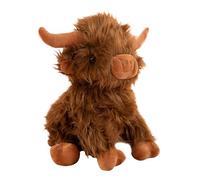 Generisch Cuddly Beef Soft Toy for Cuddling and as a Cushion, Cuddly Cow as Bedtime Companion - for Children's Room, Home, Desk, Sofa, Bed, Car, Birthday, Holiday