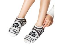 Generisch Cuddly Socks Women's Non-Slip Socks Women Stopper Socks Warm Thick Winter Socks Comfortable Soft Thermal Socks Non-Slip Hut Socks Casual Cuddly Socks Sleep Socks Grandma Mum