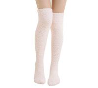 Generisch Cuddly Socks Women's Thermal Socks Women's Non-Slip Socks Thick Warm Winter Socks Comfortable Soft House Socks Non-Slip Hut Socks Cute Bed Socks Slippers Socks Grandma Mum