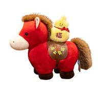 Generisch Cuddly Toy Stuffed Toy, 20 cm Cute Doll in Chinese Design, 2026 Soft Stuffed Toy for Collectors - For Adults, Children, Teenagers as a Gift for New Year, Birthday or Party