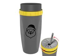 Generisch - Cup with Straw - 300 ml Rotating Water Cup with Bowl, Twizzs Mug Hay, Insulated Bend Bowl Cups, Leak-proof Travel Coffee Juice, Girls, Women, Portable Rotating Cup