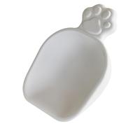 Generisch Cute Animal Food Spoon with Diatomaceous Earth for Optimal Moisture Control, Long-Lasting Freshness for Pet Feeding (White, 11 x 7 x 3 cm)