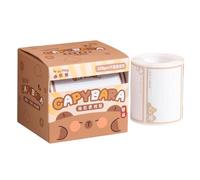 Generisch Cute Capybara Notepads | Decorative 256 Page Self Adhesive Writing Sheets | Durable Paper Memo with Working Environments for Learning