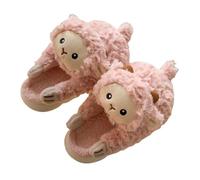 Generisch Cute Cartoon Animal Slippers - Women's Men's Slippers Winter Warm Plush Household Shoes Comfortable Mules Non-Slip House Slippers Cute Slippers Funny Plush Slippers, pink, 8.5 UK