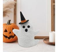 Generisch Cute Ghost Plush Halloween Ghost Plush Toy Cute White Creepy Soft