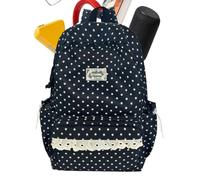 Generisch Cute School Backpack Adjustable Straps Zip Pocket, black, Siehe Beschreibung, See description