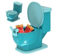 Generisch Cute Toilet Phone Stand Creative Desktop Phone Holder ABS 8.9 x 5.5 x 9.2 cm Lazy Sofa Phoné Stand for Watching Videos, Streaming, TV Series, Desk Decoration Gift