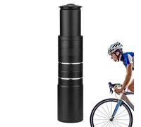Generisch Cycle Stem Riser - 28.6 mm Adjustable Aluminium Alloy Ride Fork Stem Raiser Extender - Head Up Raiser, Neck Extender for Mountain Cycle, Road Cycle