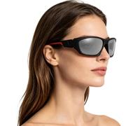 Generisch Cycling Glasses for Men UV400 Protection Sun Blocker Visor, Sunglasses [Grey Foil], Siehe Beschreibung